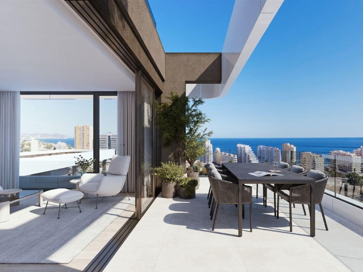 3 soveværelse Lejlighed til salg i Calpe / Calp med swimmingpool garage - € 830.000 (Ref: 8614944)