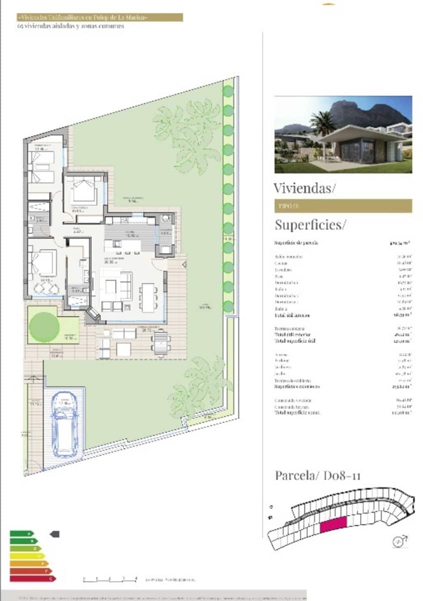 3 Zimmer Villa zu verkaufen in Polop mit Garage - 590.000 € (Ref: 8731664)