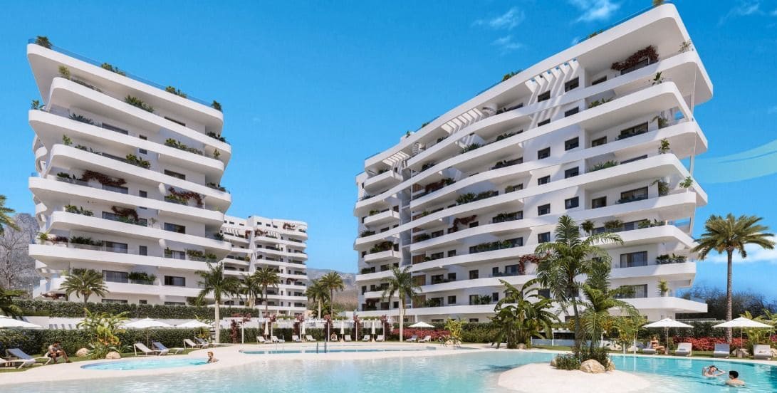 2 soveværelse Lejlighed til salg i La Villajoyosa / Vila Joiosa med swimmingpool garage - € 335.000 (Ref: 8785997)