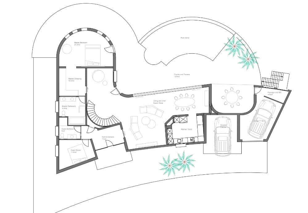 4 soveværelse Villa til salg i Moraira med swimmingpool garage - € 4.500.000 (Ref: 8826968)