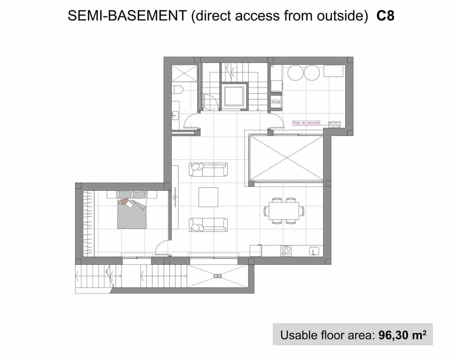 5 makuuhuone Huvila myytävänä paikassa La Nucia mukana uima-altaan 
autotalli - 1 280 000 € (Ref: 8836227)