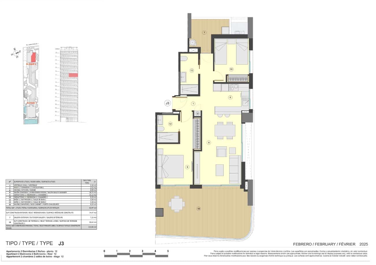 2 soveværelse Lejlighed til salg i Calpe / Calp med swimmingpool garage - € 713.000 (Ref: 8874110)
