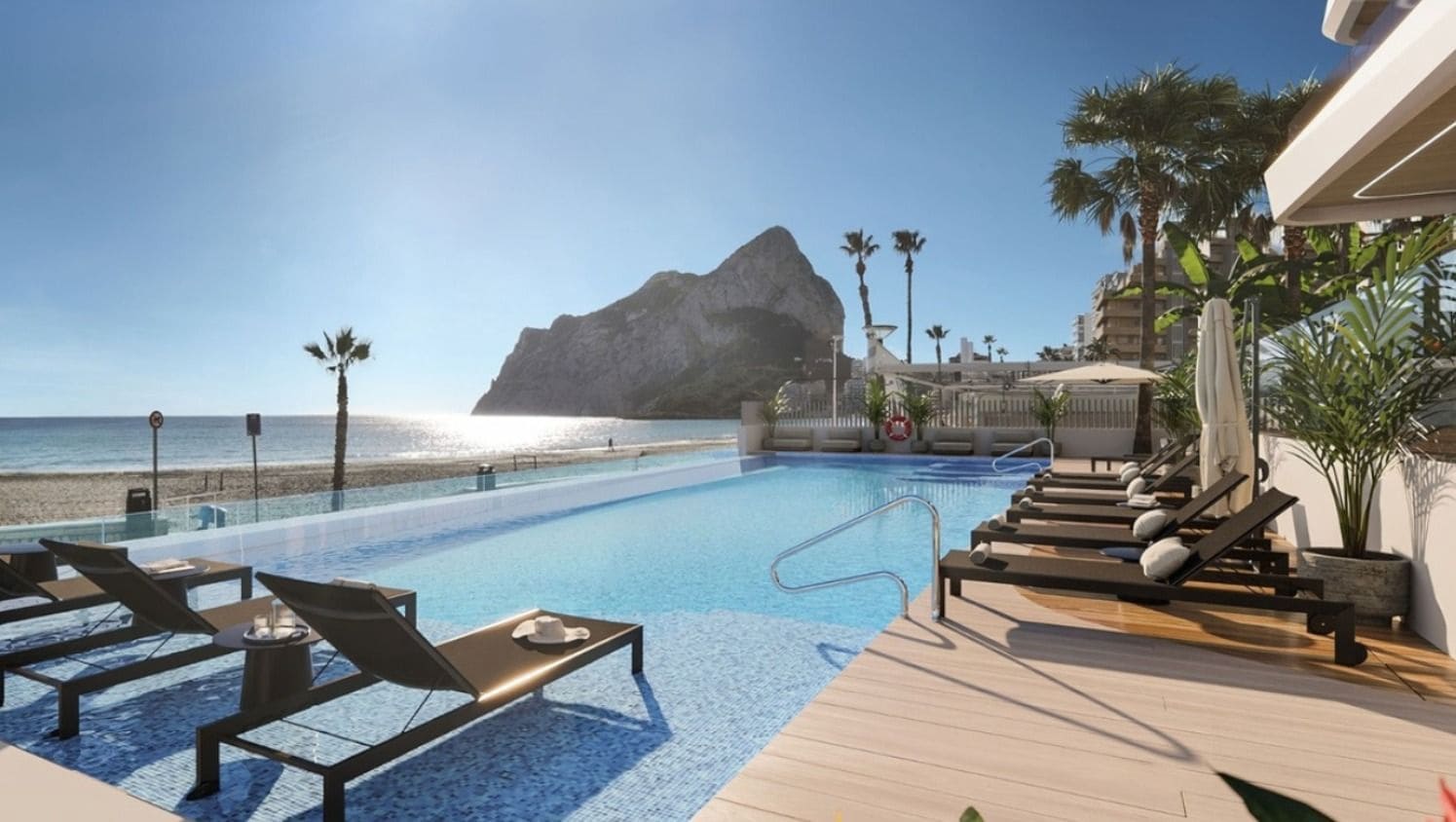 2 soveværelse Lejlighed til salg i Calpe / Calp med swimmingpool garage - € 530.000 (Ref: 8874111)