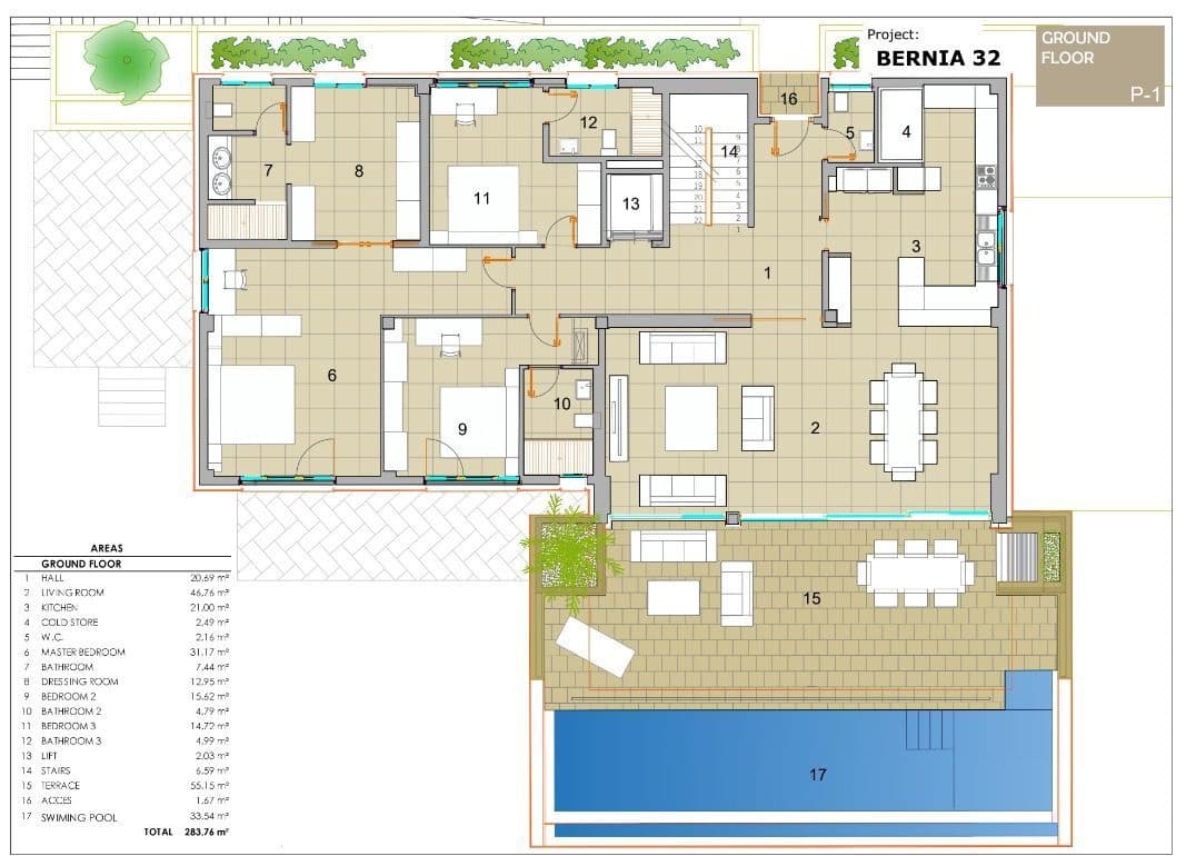 5 soverom Villa til salgs i Altea med svømmebasseng garasje - € 2 950 000 (Ref: 9020696)