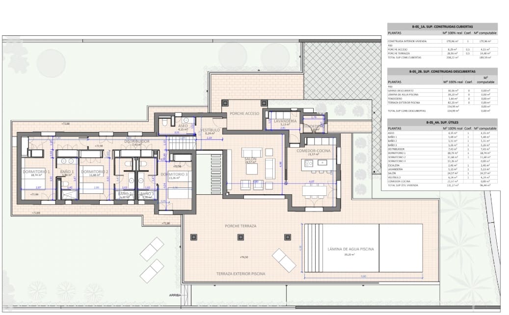 3 soveværelse Villa til salg i Javea / Xabia med swimmingpool garage - € 1.375.000 (Ref: 9060786)