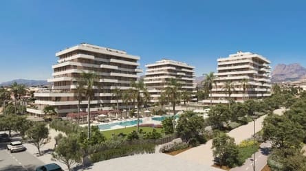 2 soveværelse Lejlighed til salg i Platja Vila Joiosa - Platja de Torres, La Villajoyosa / Vila Joiosa med swimmingpool garage - € 357.400 (Ref: 9169358)