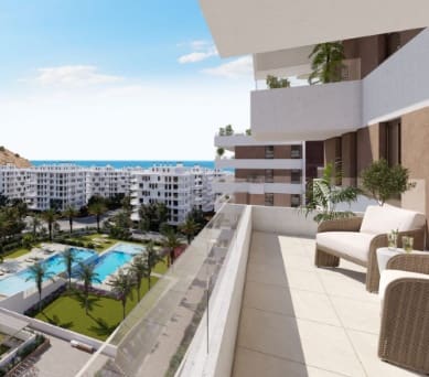 2 chambre Appartement à vendre à La Villajoyosa / Vila Joiosa avec piscine garage - 357 400 € (Ref: 9169358)