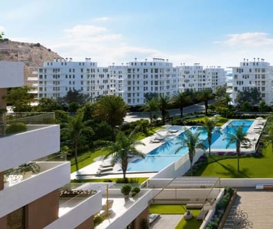 2 chambre Appartement à vendre à La Villajoyosa / Vila Joiosa avec piscine garage - 357 400 € (Ref: 9169358)