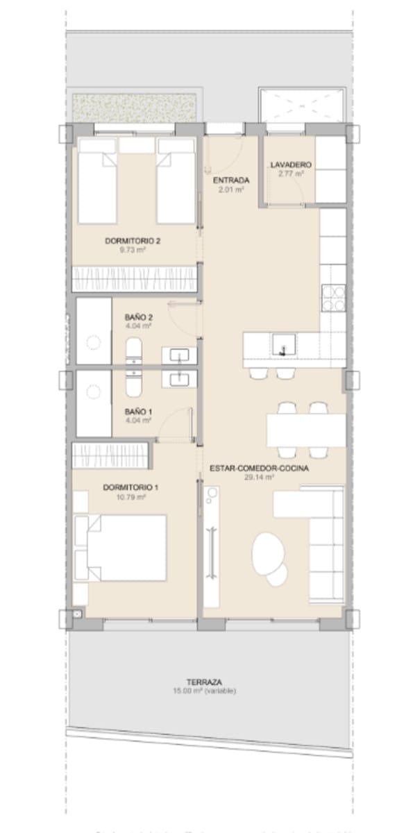2 soveværelse Lejlighed til salg i La Nucia med swimmingpool garage - € 273.000 (Ref: 9169373)