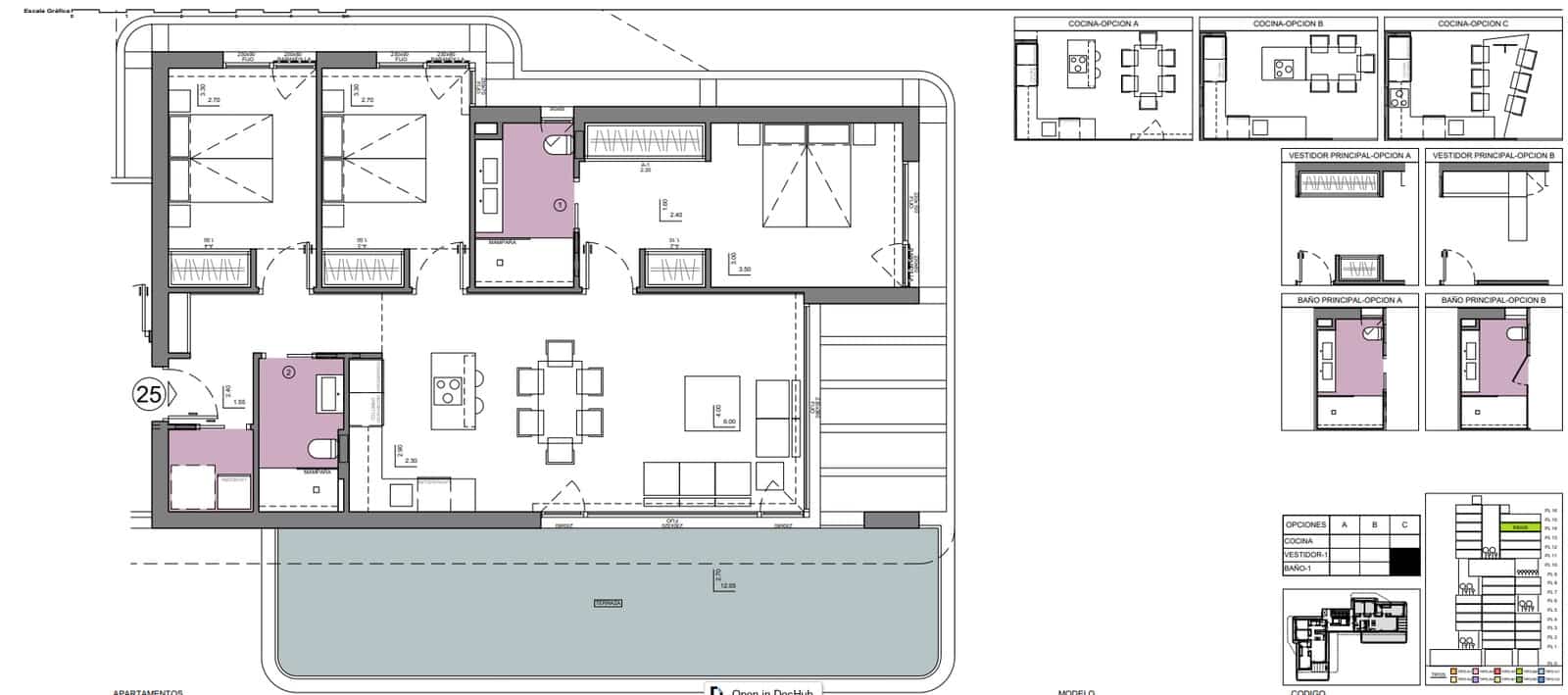 3 soveværelse Lejlighed til salg i Calpe / Calp med swimmingpool garage - € 948.000 (Ref: 9169385)