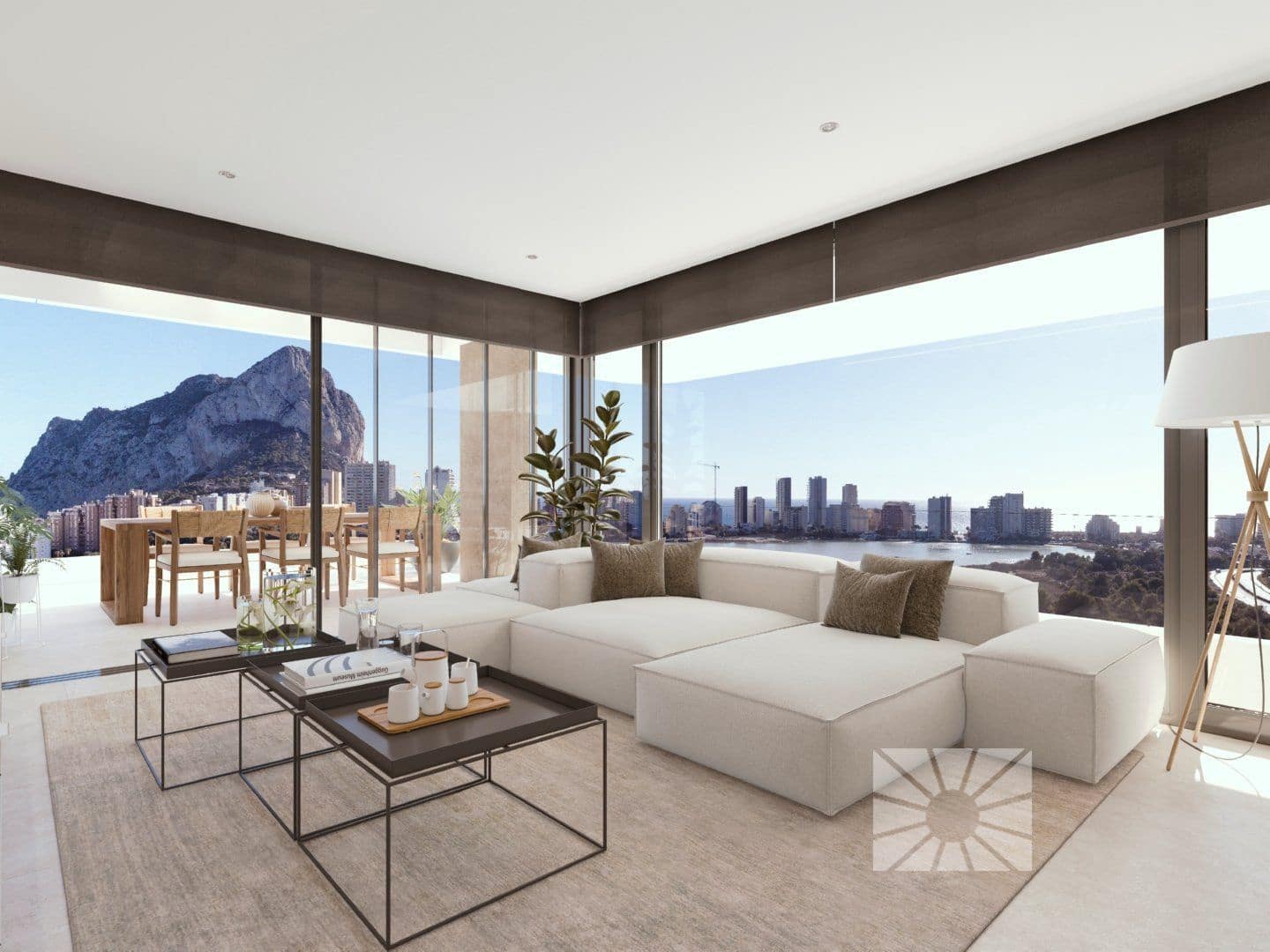 3 soveværelse Penthouse til salg i Calpe / Calp med swimmingpool garage - € 1.590.000 (Ref: 9169386)