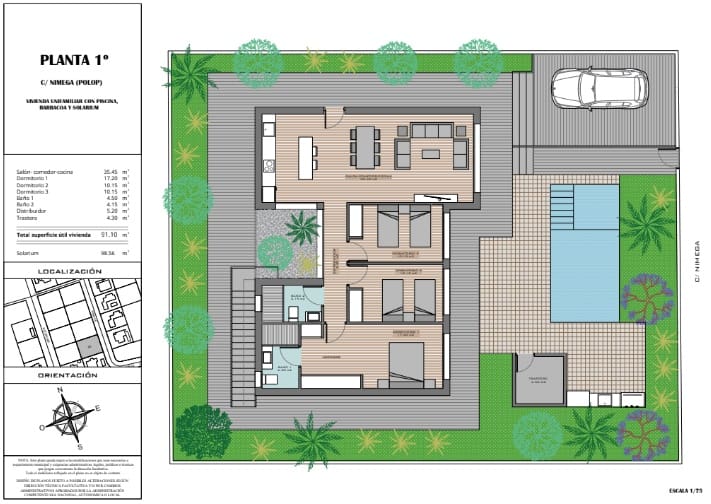 3 soverom Villa til salgs i Polop med svømmebasseng garasje - € 510 000 (Ref: 9169389)