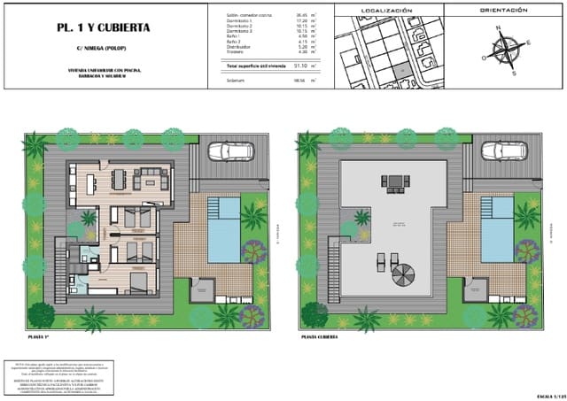 3 soveværelse Villa til salg i Polop med swimmingpool garage - € 510.000 (Ref: 9169389)