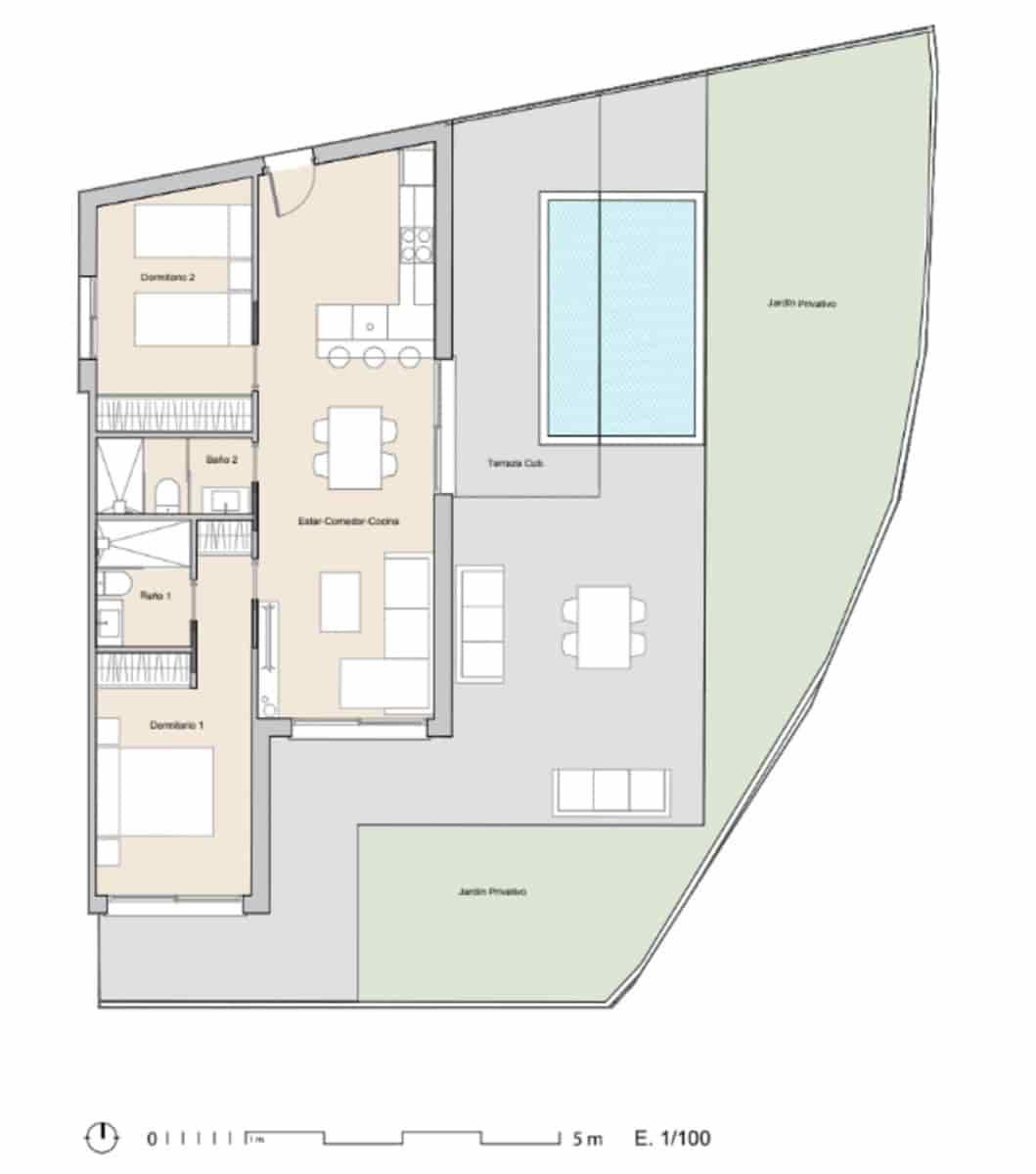 Apartamento de 2 habitaciones en Alfaz del Pi / L'Alfàs del Pi en venta con piscina garaje - 344.000 € (Ref: 9230375)
