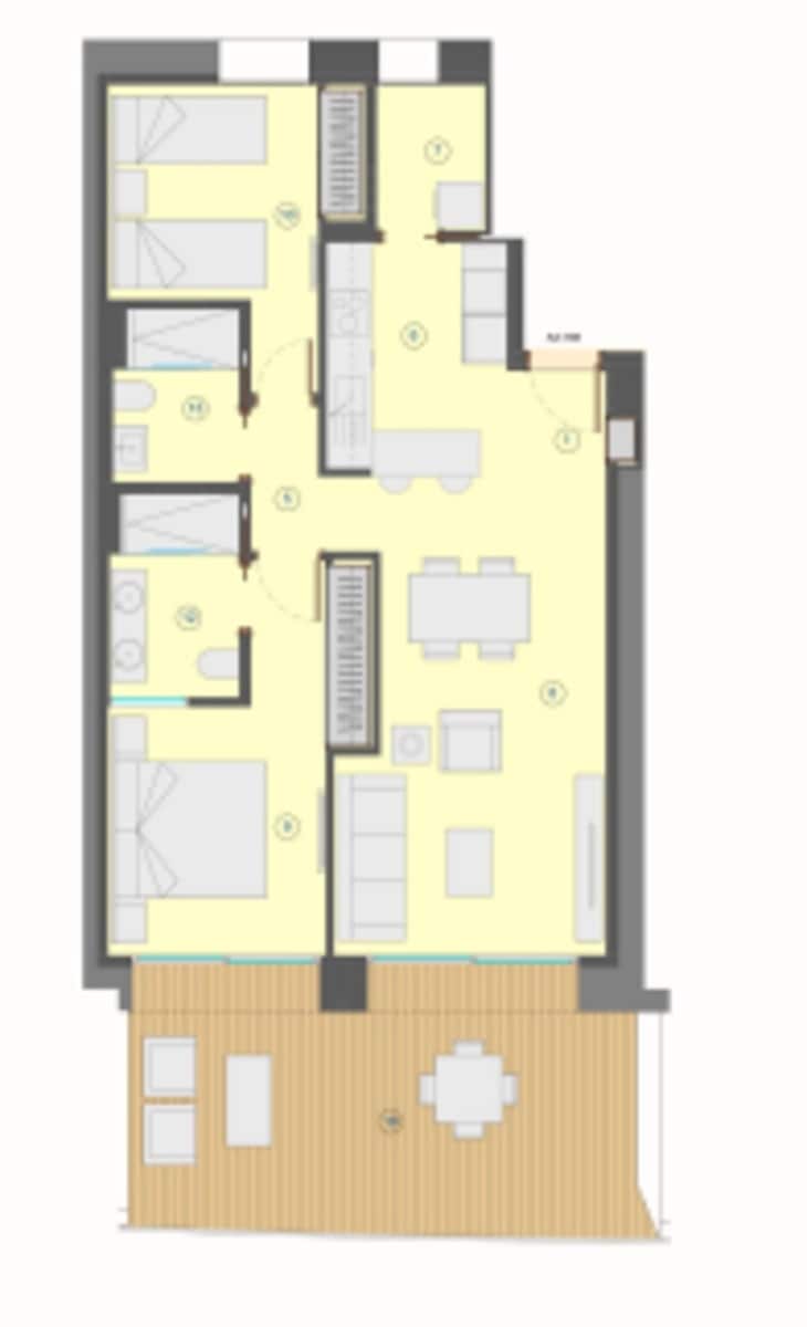 2 soveværelse Lejlighed til salg i Benidorm med swimmingpool garage - € 699.000 (Ref: 9262286)