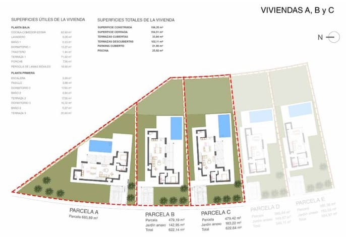 3 sypialnia Willa na sprzedaż w Finestrat z basenem garażem - 860 000 € (Ref: 9310525)
