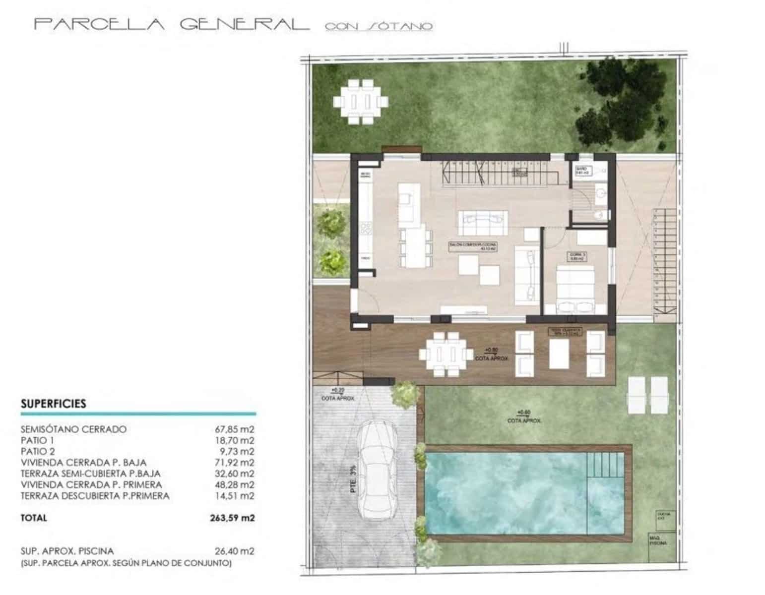 3 soveværelse Villa til salg i Finestrat med swimmingpool garage - € 588.000 (Ref: 9357092)