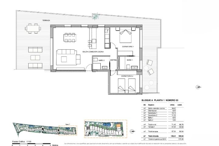 2 bedroom Apartment for sale in La Nucia with pool garage - € 398,000 (Ref: 9367028)