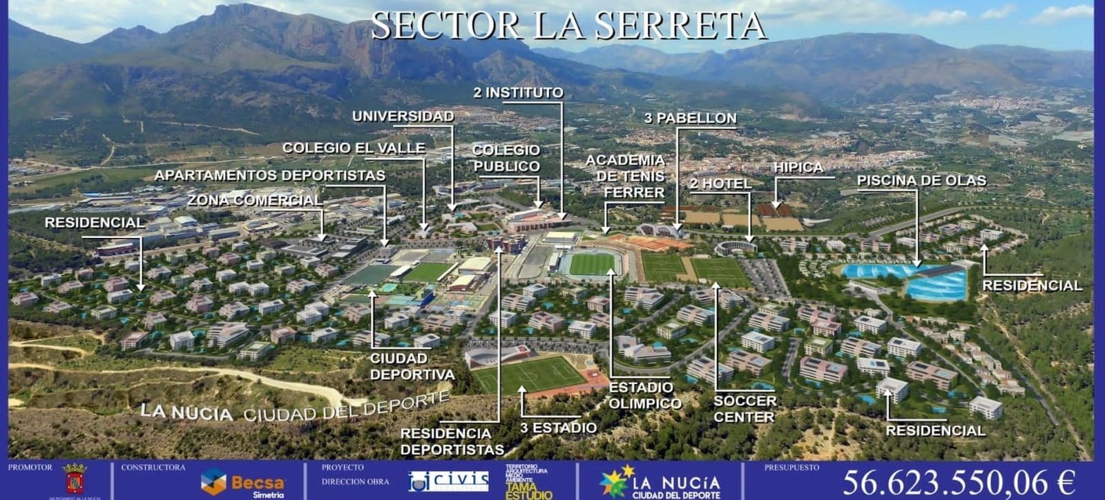 2 bedroom Apartment for sale in La Nucia with pool garage - € 398,000 (Ref: 9367028)