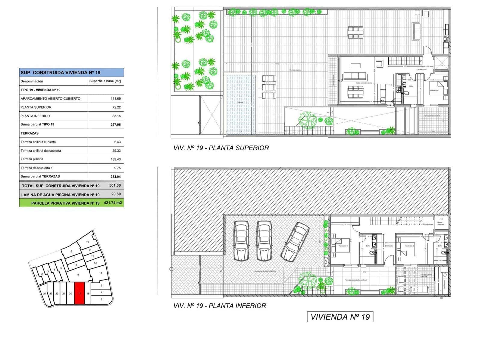 Chalet de 3 habitaciones en La Nucia en venta con piscina garaje - 776.971 € (Ref: 9461815)