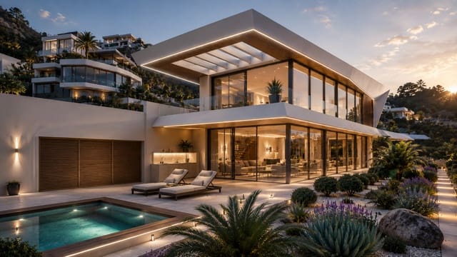 4 sovrum Takvåning till salu i Altea med pool garage - 2 200 000 € (Ref: 9661625)