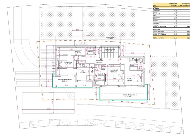 4 makuuhuone Huvila myytävänä paikassa Finestrat mukana uima-altaan 
autotalli - 2 750 000 € (Ref: 9661639)