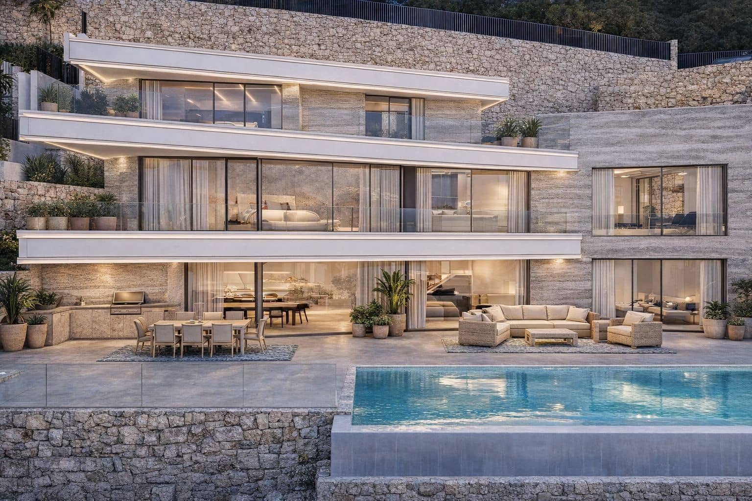 4 camera da letto Villa in vendita in Benissa con piscina garage - 2.950.000 € (Rif: 9721379)