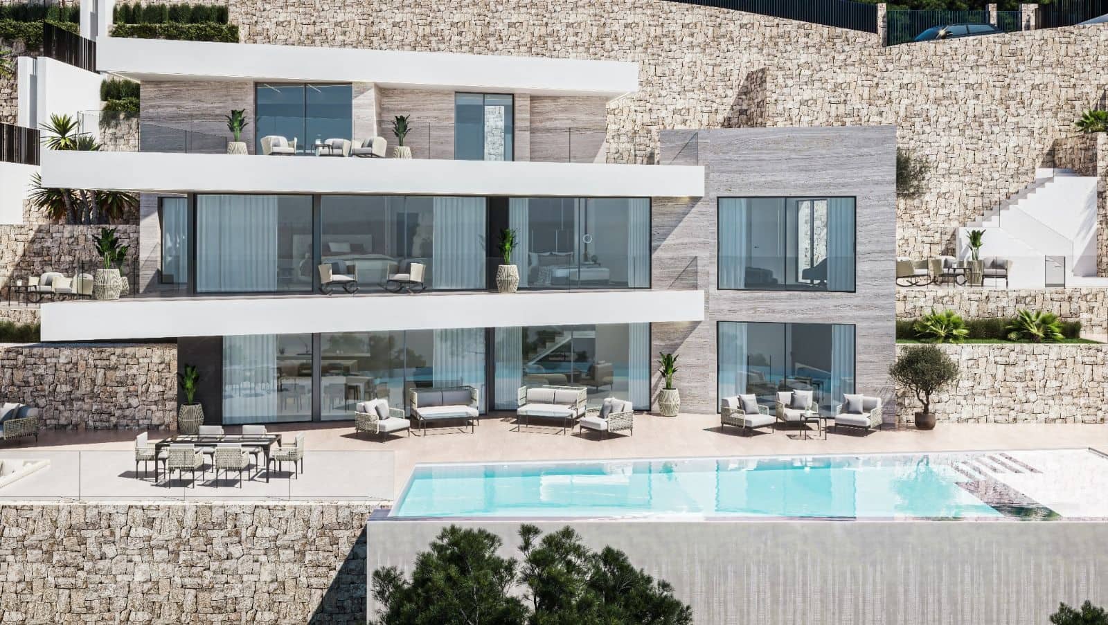 4 camera da letto Villa in vendita in Benissa con piscina garage - 2.950.000 € (Rif: 9721379)