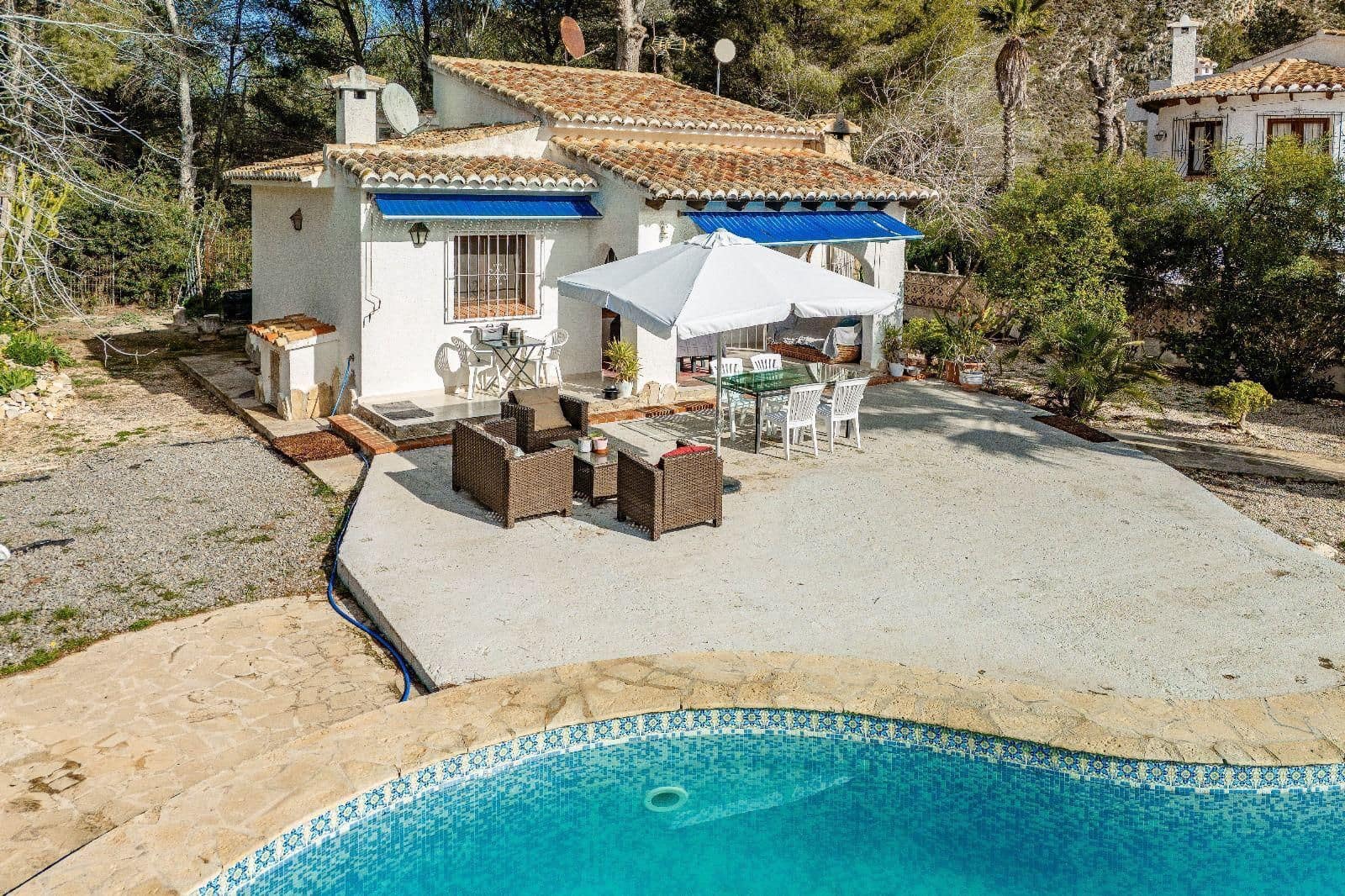 2 chambre Villa/Maison à vendre à Moraira avec piscine garage - 550 000 € (Ref: 9794257)