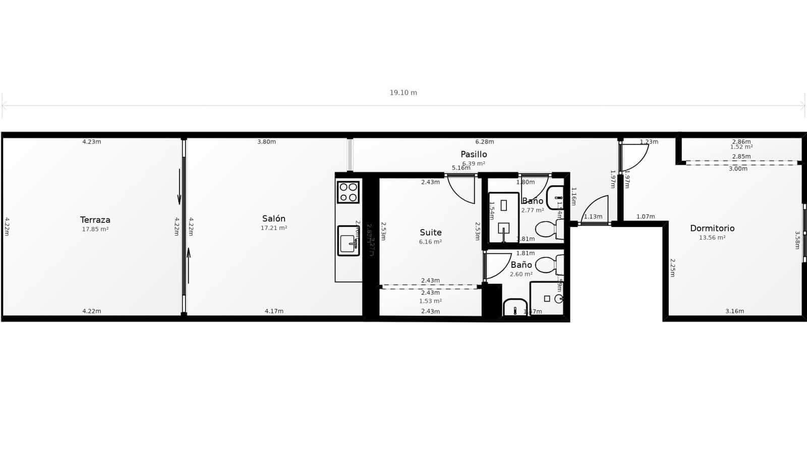 2 sovrum Lägenhet till salu i Torviscas med pool - 357 000 € (Ref: 10090821)