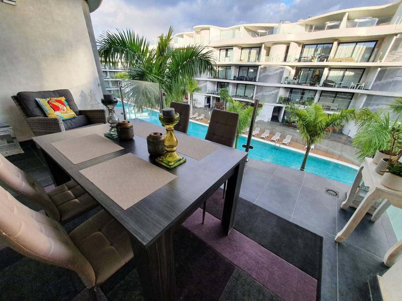 2 sypialnia Mieszkanie na sprzedaż w Palm-Mar z basenem garażem - 450 000 € (Ref: 9436312)