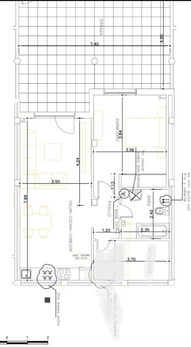 Apartamento de 2 habitaciones en La Tejita en venta con piscina garaje - 325.000 € (Ref: 9959799)