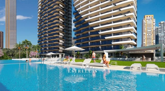 2 soverom Leilighet til salgs i Playa Poniente, Benidorm med svømmebasseng garasje - € 580 000 (Ref: 7823814)