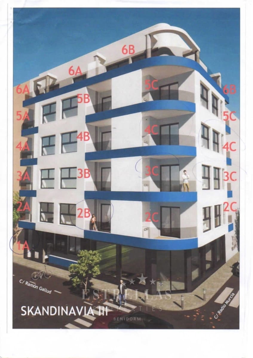 2 sypialnia Apartament na sprzedaż w Torrevieja z basenem - 299 000 € (Ref: 8165263)