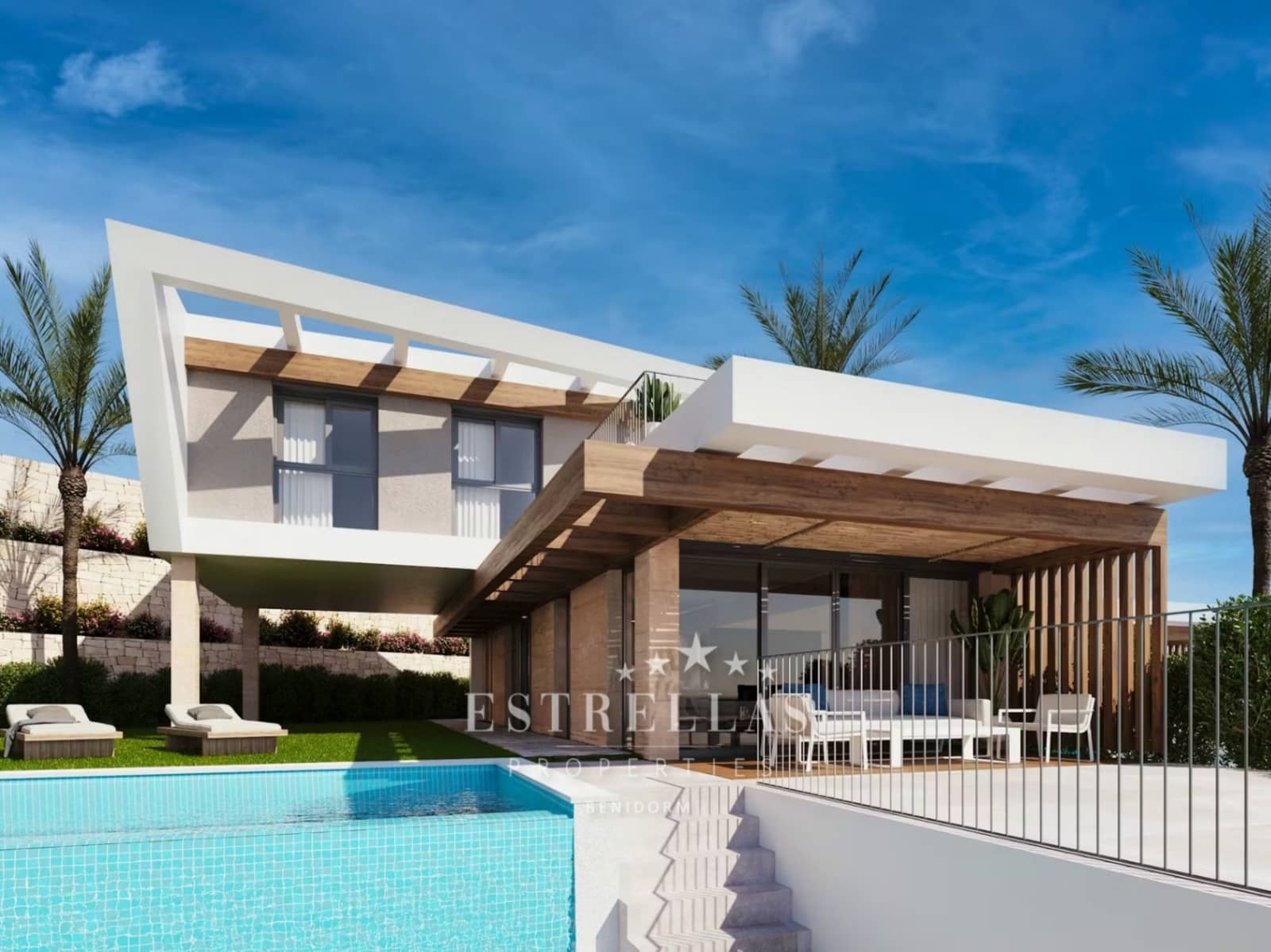 2 soverom Villa til salgs i Polop med svømmebasseng garasje - € 373 000 (Ref: 8200500)