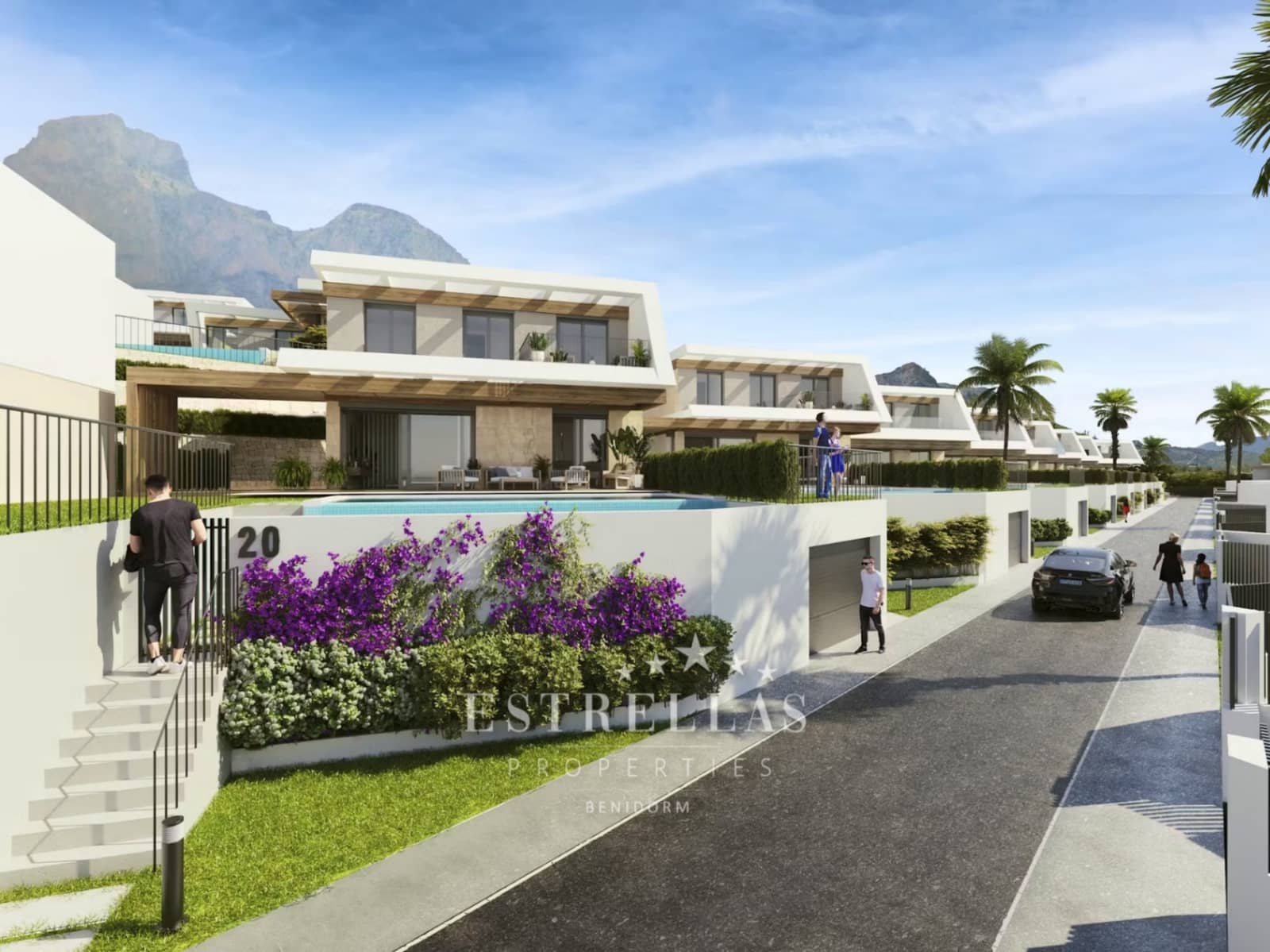 2 soverom Villa til salgs i Polop med svømmebasseng garasje - € 373 000 (Ref: 8200500)