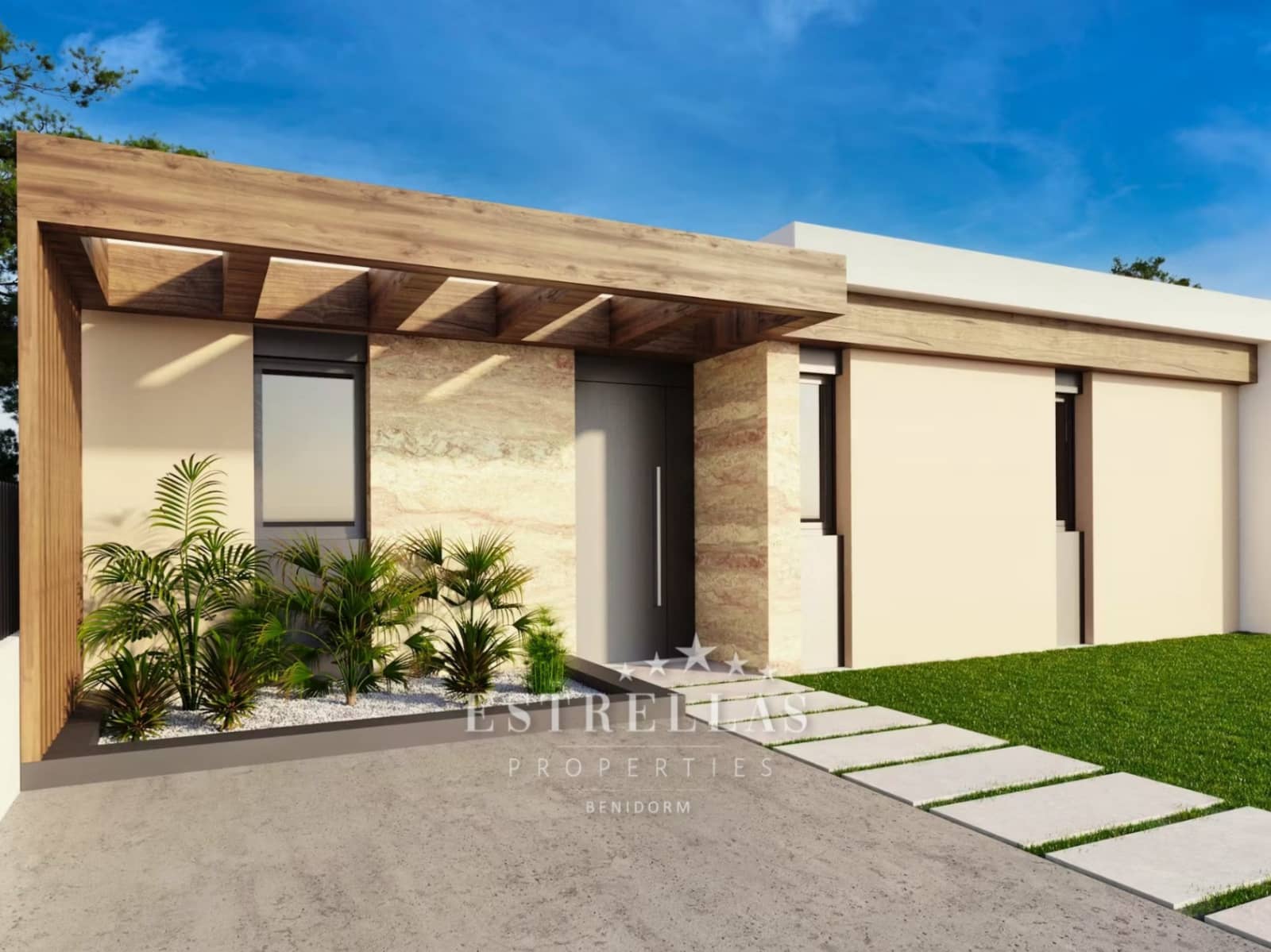 2 soverom Villa til salgs i Polop med svømmebasseng garasje - € 373 000 (Ref: 8200500)