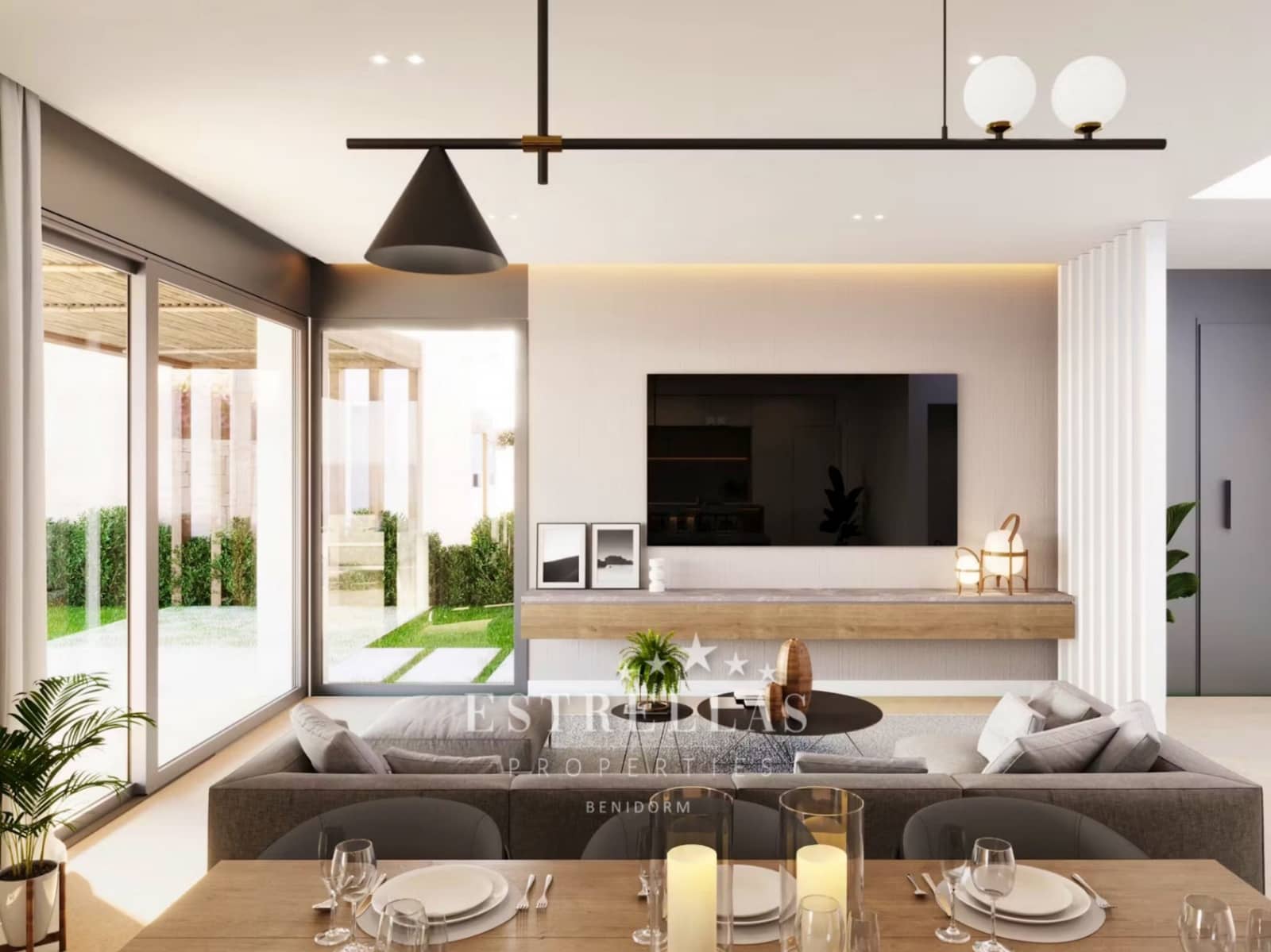 2 soverom Villa til salgs i Polop med svømmebasseng garasje - € 373 000 (Ref: 8200500)