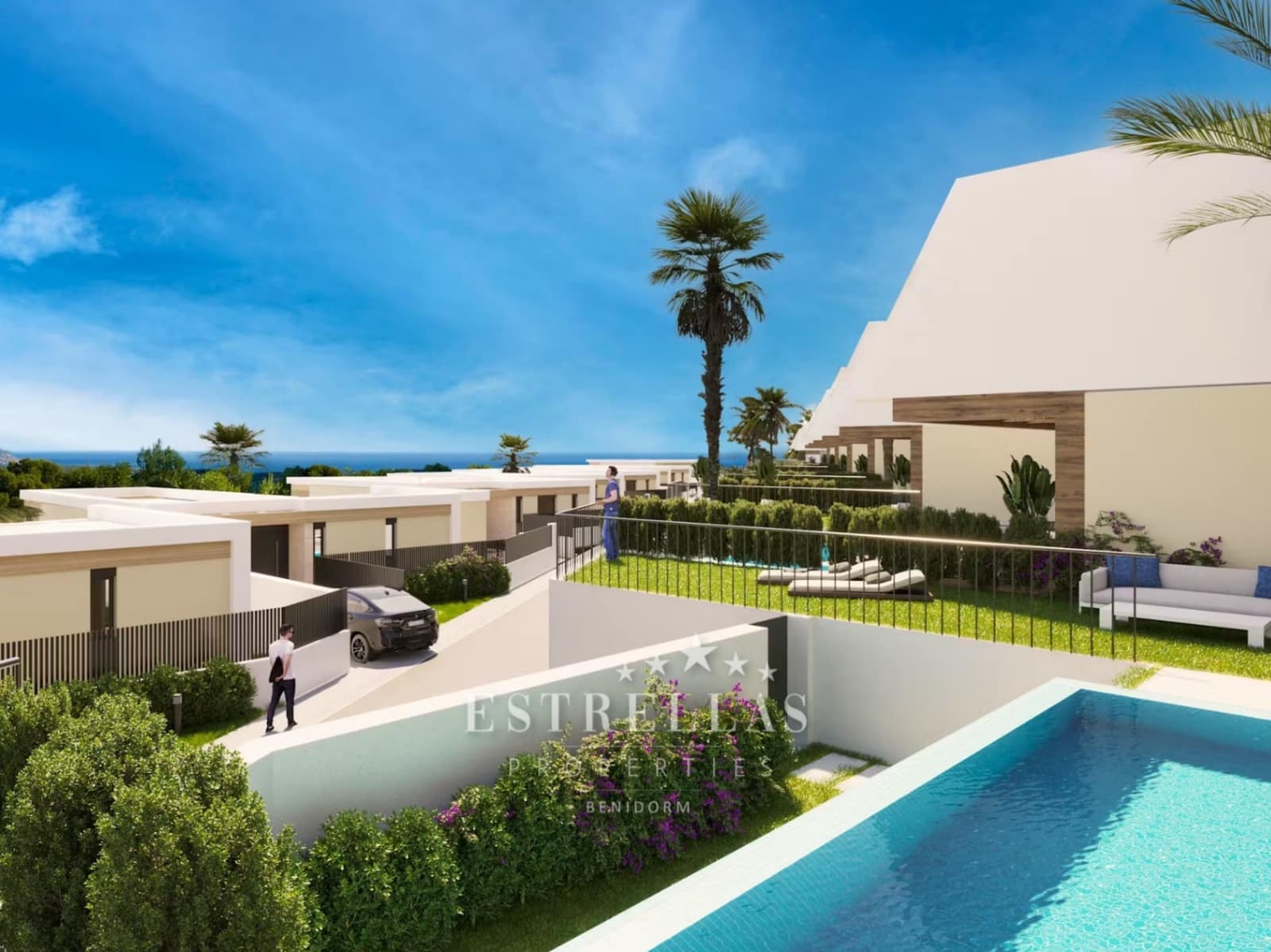 2 soverom Villa til salgs i Polop med svømmebasseng garasje - € 373 000 (Ref: 8200500)