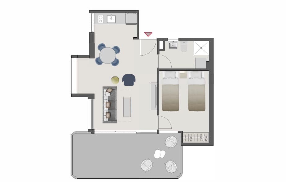 1 sypialnia Apartament na sprzedaż w Benidorm z basenem garażem - 213 000 € (Ref: 8513946)