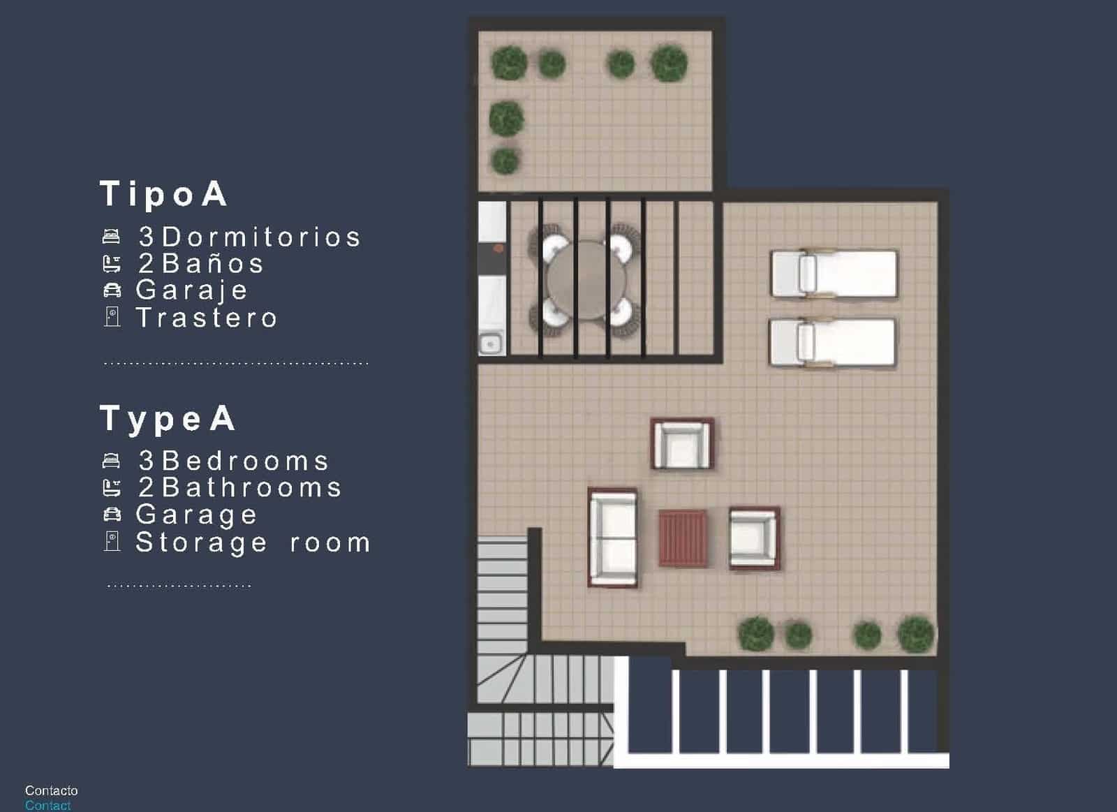 Bungalow de 3 habitaciones en San Pedro del Pinatar en venta con piscina - 304.000 € (Ref: 9067316)