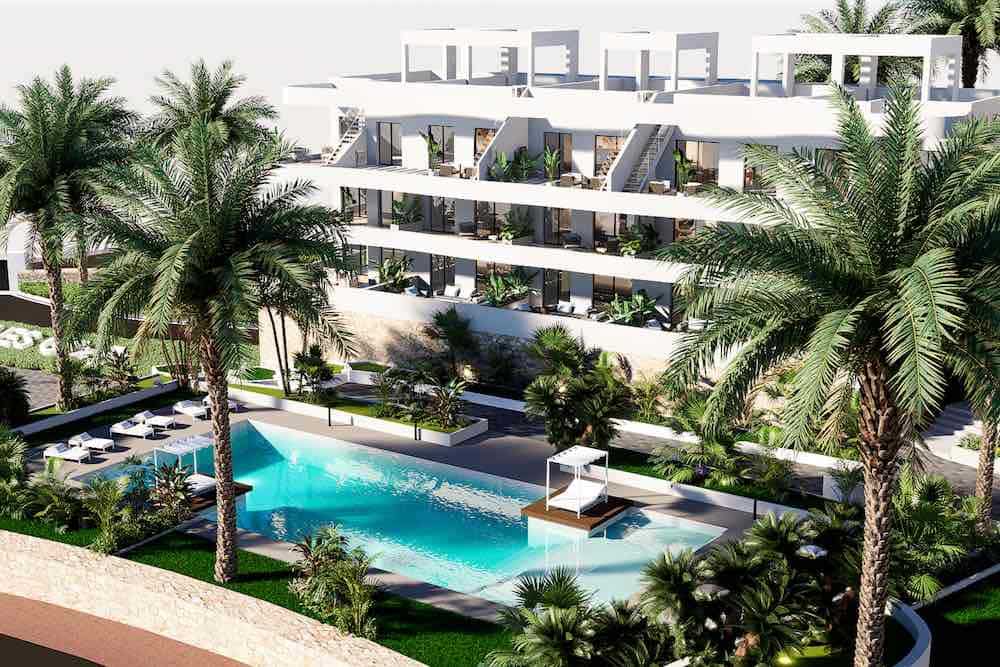 2 bedroom Apartment for sale in Finestrat with pool - € 289,000 (Ref: 9067344)