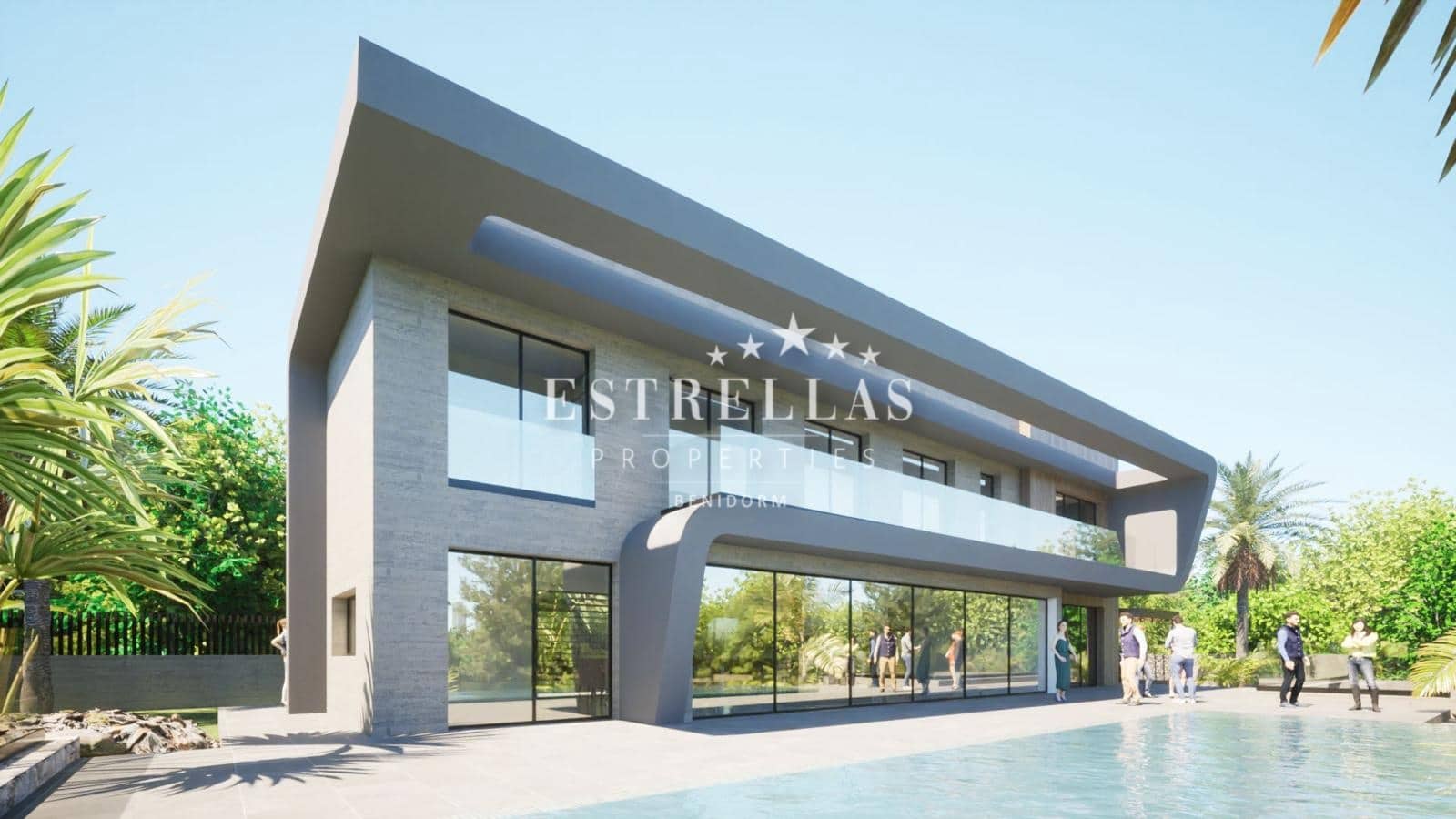 4 bedroom Villa for sale in Calpe / Calp with pool garage - € 1,260,000 (Ref: 9067554)