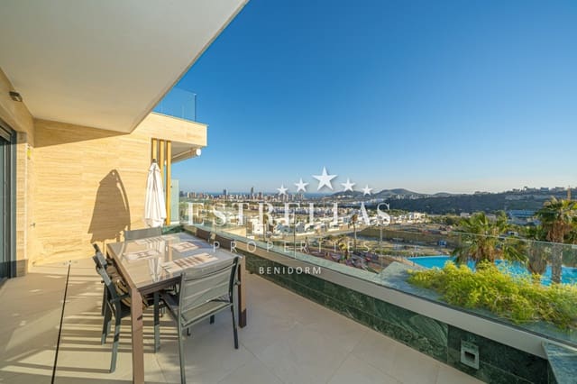 3 sypialnia Apartament na sprzedaż w Balcón de Finestrat - Terra Marina, Finestrat z basenem garażem - 585 000 € (Ref: 9067664)