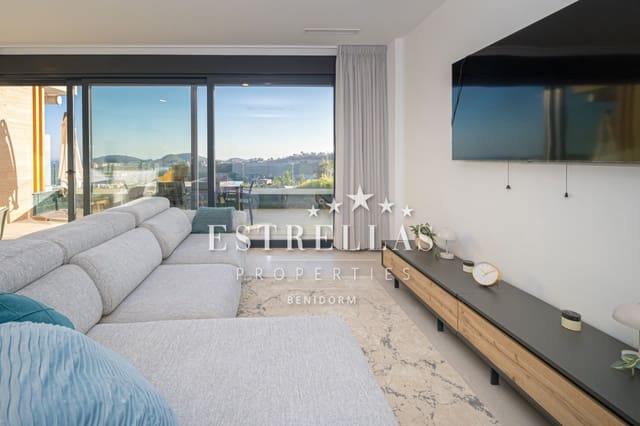 3 sypialnia Apartament na sprzedaż w Balcón de Finestrat - Terra Marina, Finestrat z basenem garażem - 585 000 € (Ref: 9067664)