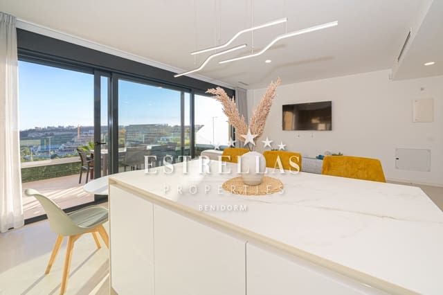 3 sypialnia Apartament na sprzedaż w Balcón de Finestrat - Terra Marina, Finestrat z basenem garażem - 585 000 € (Ref: 9067664)