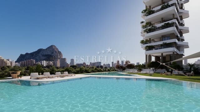 3 sypialnia Apartament na sprzedaż w Levante - Playa Fossa, Calpe / Calp z basenem garażem - 830 000 € (Ref: 9067836)
