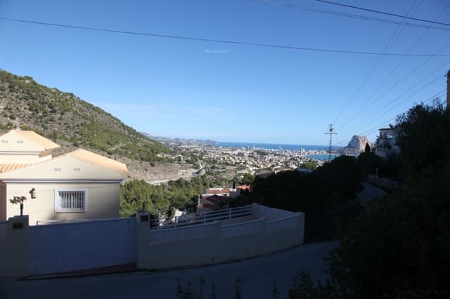 Byggetomt til salgs i Calpe / Calp - € 100 000 (Ref: 9067885)