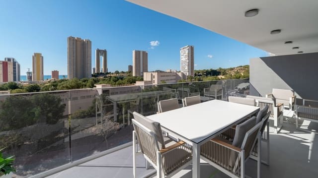 3 soverom Penthouse til salgs i Via Parque, Benidorm med svømmebasseng garasje - € 800 000 (Ref: 9086501)