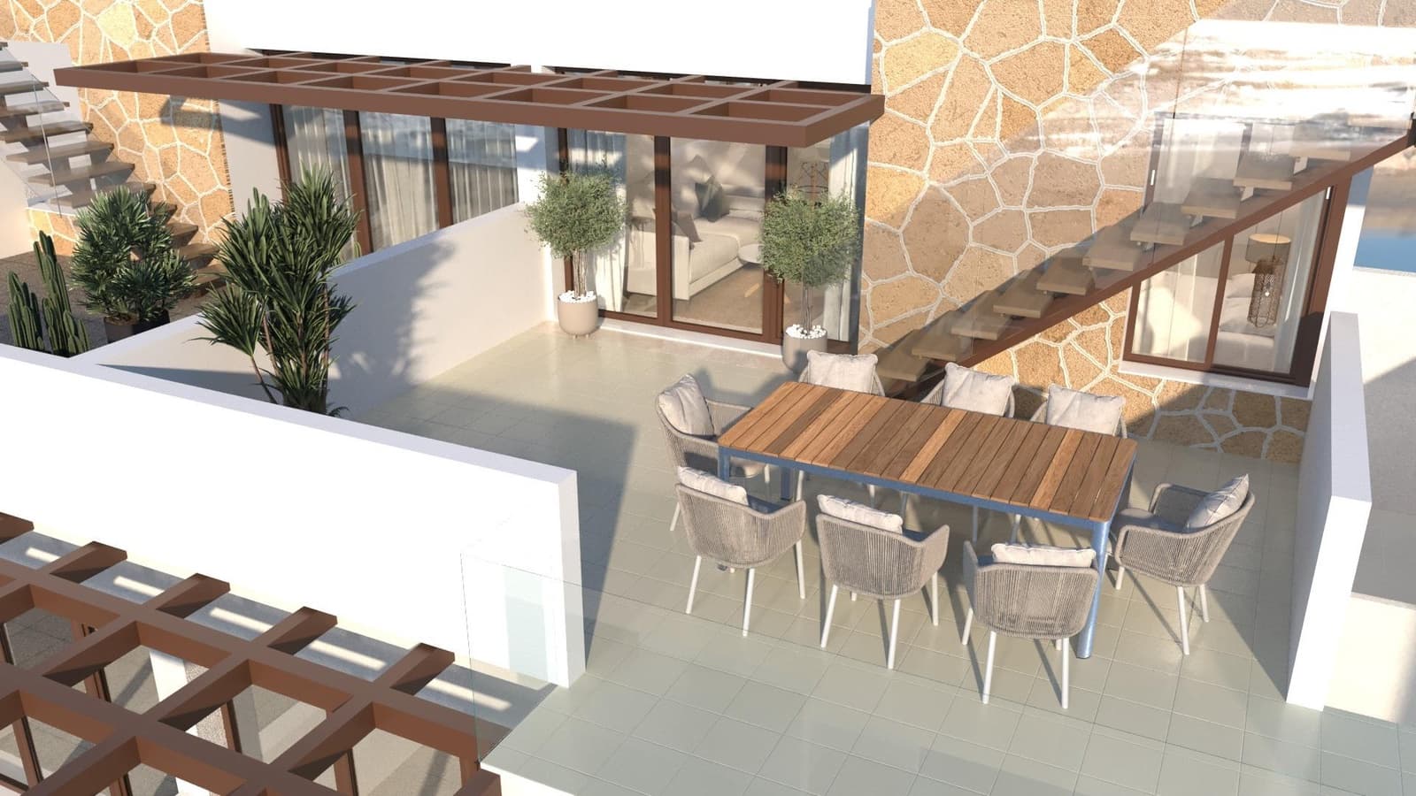 2 soverom Penthouse til salgs i Vera med svømmebasseng - € 286 000 (Ref: 9180320)